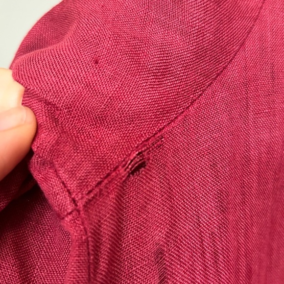 CP Shades Men’s Oversized Linen Shirt - size M - Picture 5 of 7